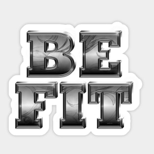 Be Fit Sticker